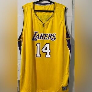 NWOT Fanatics NBA Lakers Jersey Ingram 4XL Yellow NEW